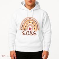 Rainbow Ecse Team Back To School Appreciation Fall Hoodie thumb 2