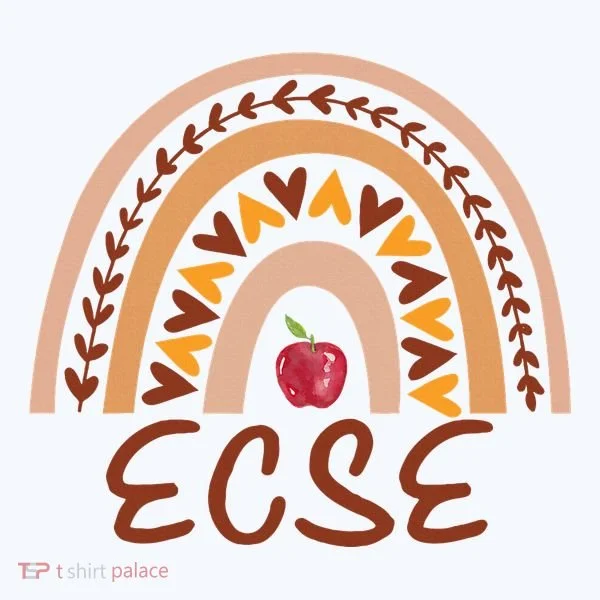 Rainbow Ecse Team Back To School Appreciation Fall Sweatshirt