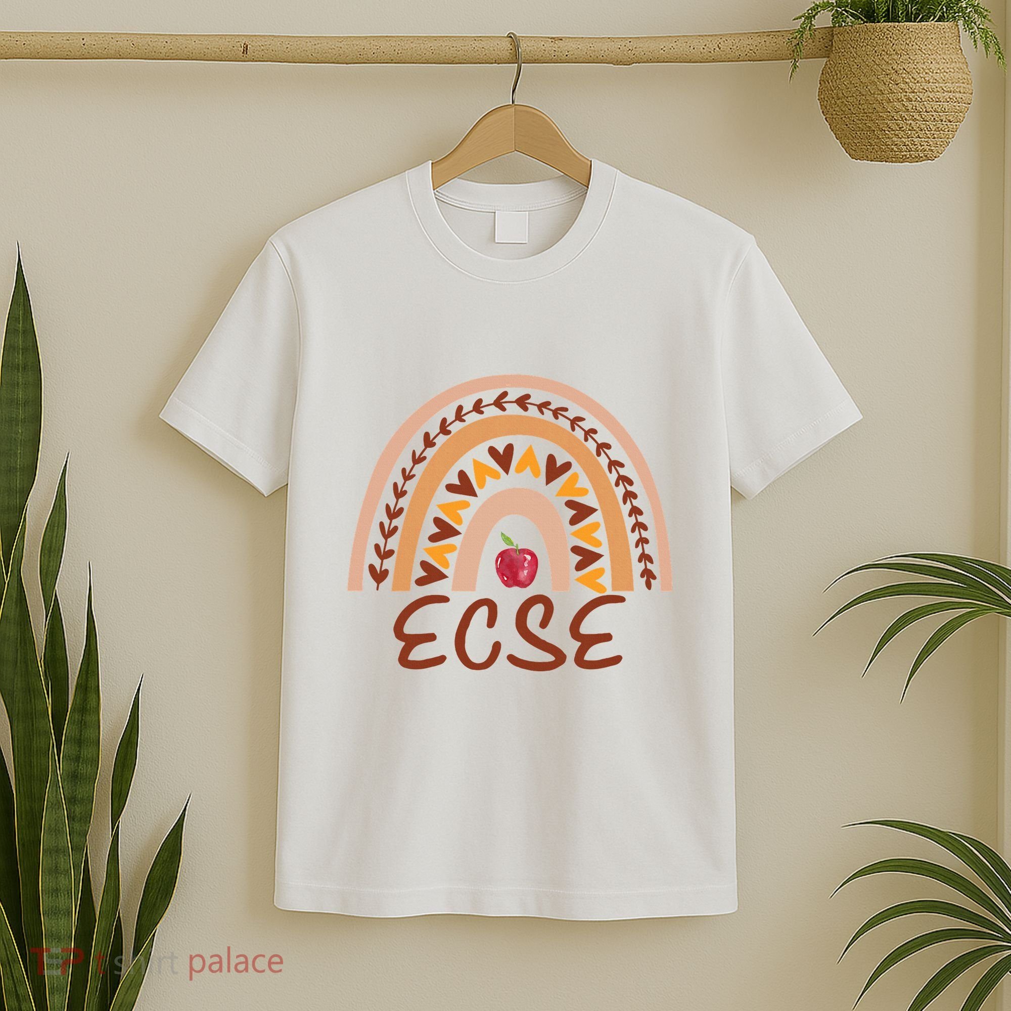 Rainbow Ecse Team Back To School Appreciation Fall T-Shirt