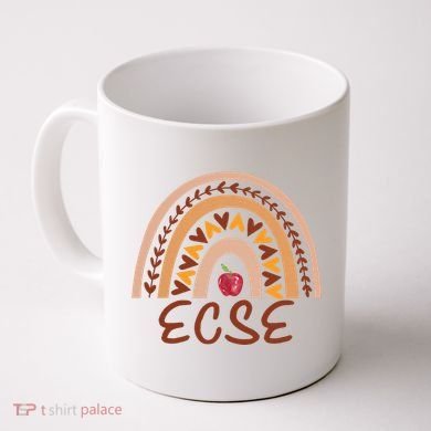 Rainbow Ecse Team Back To School Appreciation Fall Coffee Mug