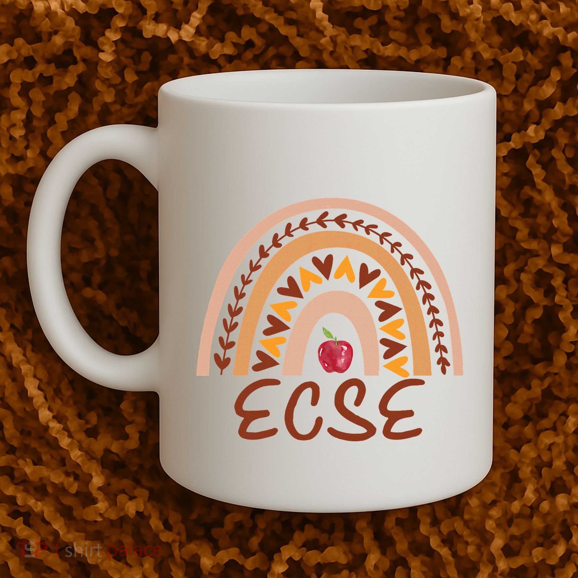 Rainbow Ecse Team Back To School Appreciation Fall Coffee Mug