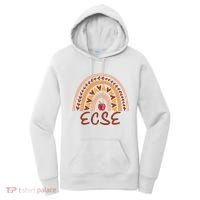 Rainbow Ecse Team Back To School Appreciation Fall Women's Hoodie thumb 0