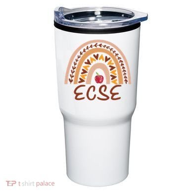 Rainbow Ecse Team Back To School Appreciation Fall Tumbler