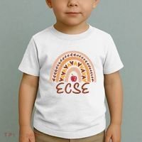 Rainbow Ecse Team Back To School Appreciation Fall Toddler T-Shirt thumb 2