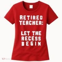 Retied Teacher Let The Recess Begin Women's T-Shirt thumb 0