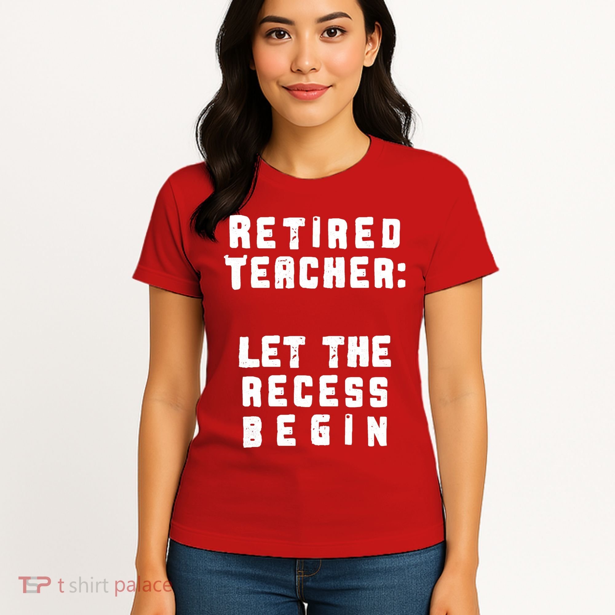 Retied Teacher Let The Recess Begin Women's T-Shirt