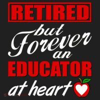 Retired But Forever An Educator At Heart Hat thumb 2