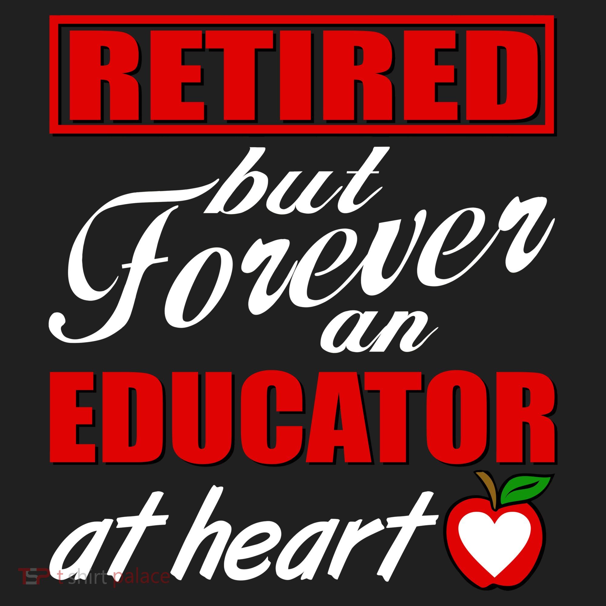 Retired But Forever An Educator At Heart Golf Towel