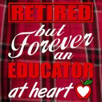Retired But Forever An Educator At Heart Women's Flannel Plaid Pajama Pants thumb 2