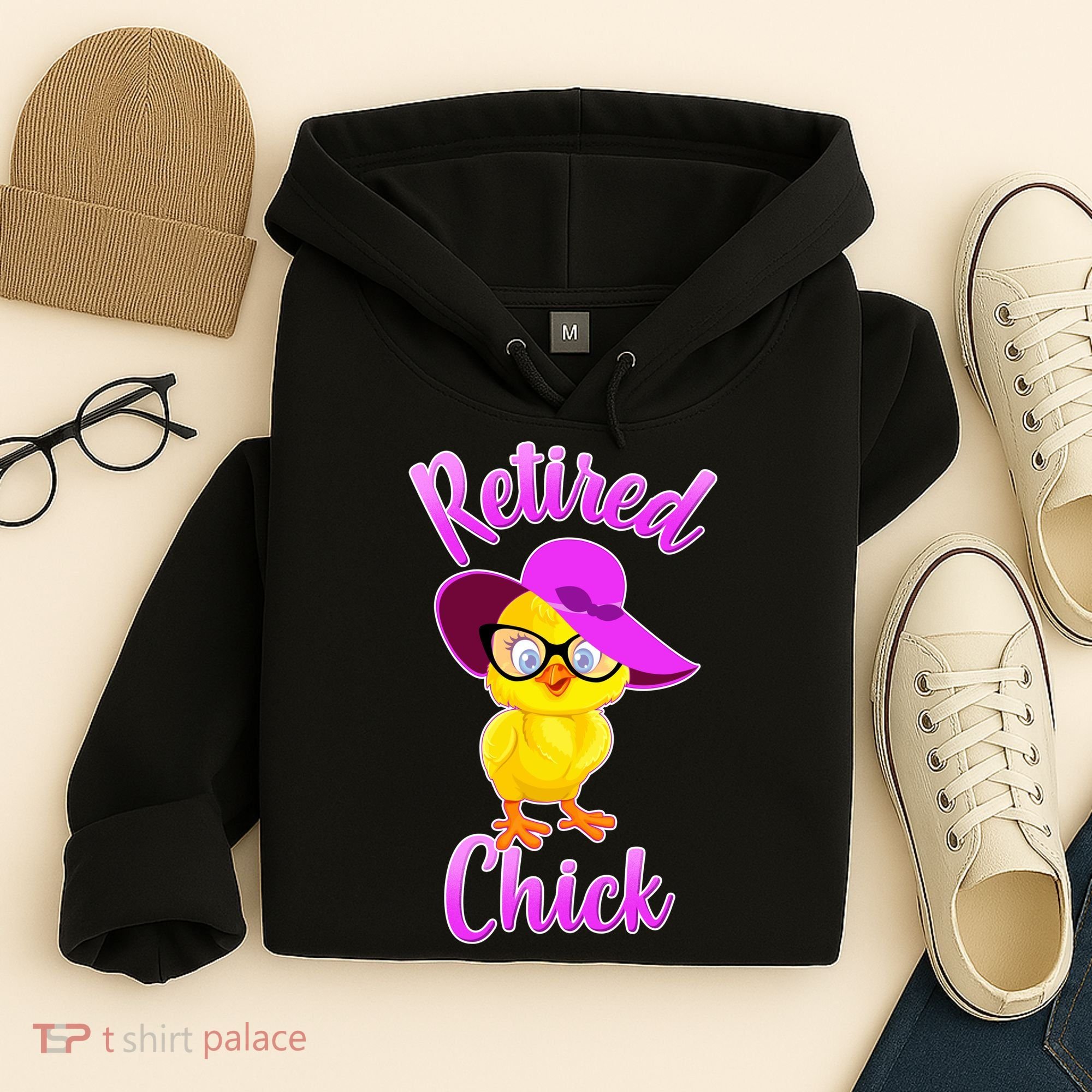 Retired Chick Hoodie