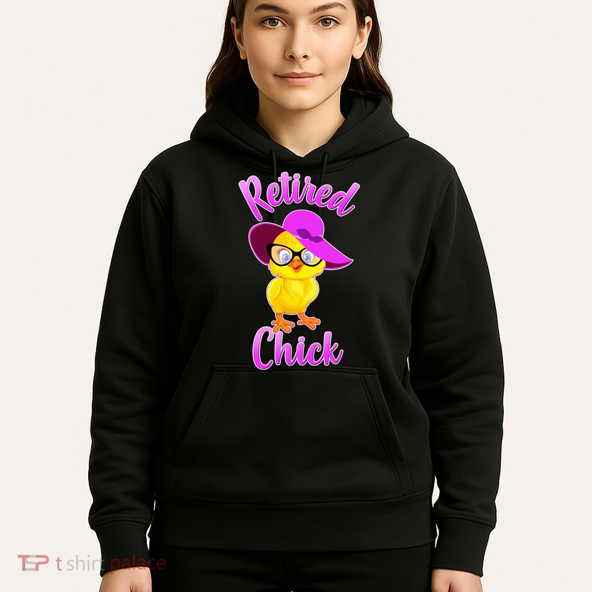 Retired Chick Hoodie