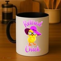 Retired Chick Coffee Mug thumb 4