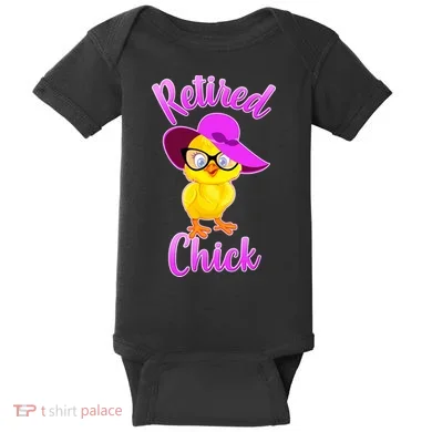Retired Chick Baby Bodysuit