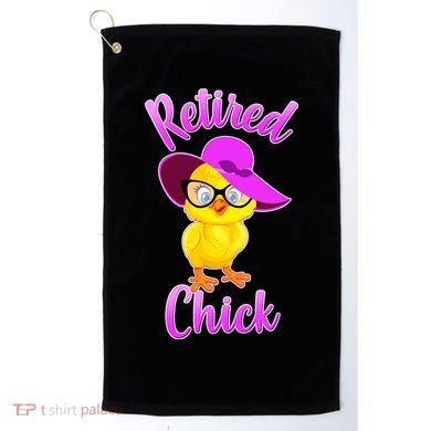 Retired Chick Golf Towel