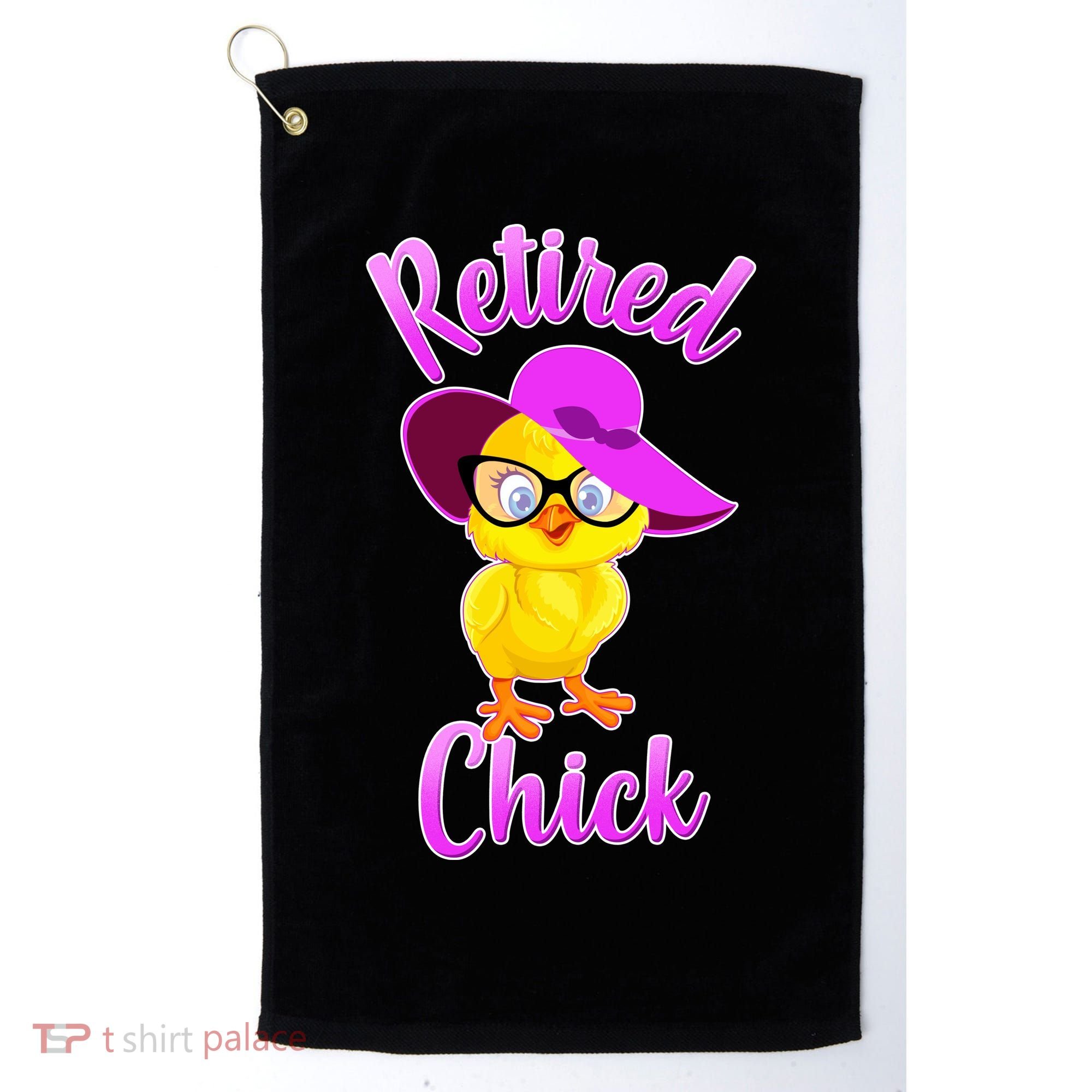 Retired Chick Golf Towel