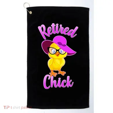 Retired Chick Golf Towel