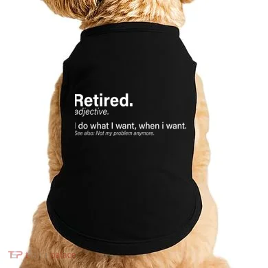 Retired Definition Doggie Tank