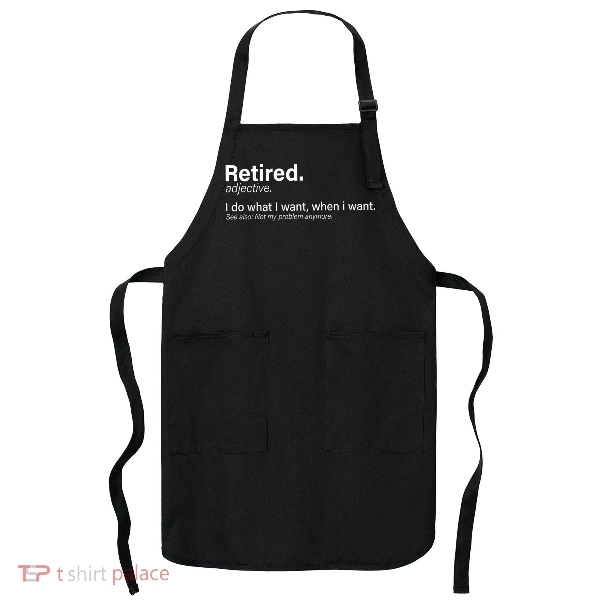 Retired Definition Apron