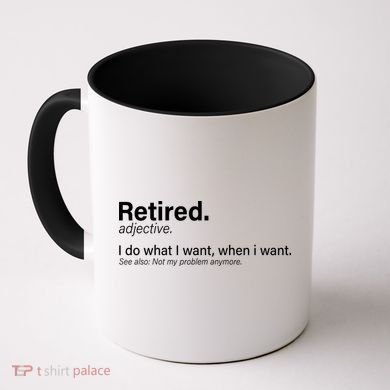 Retired Definition Coffee Mug