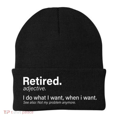 Retired Definition Beanie