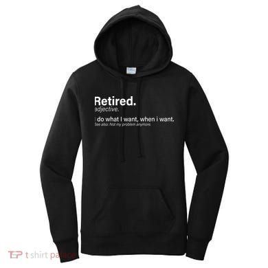 Retired Definition Women's Hoodie