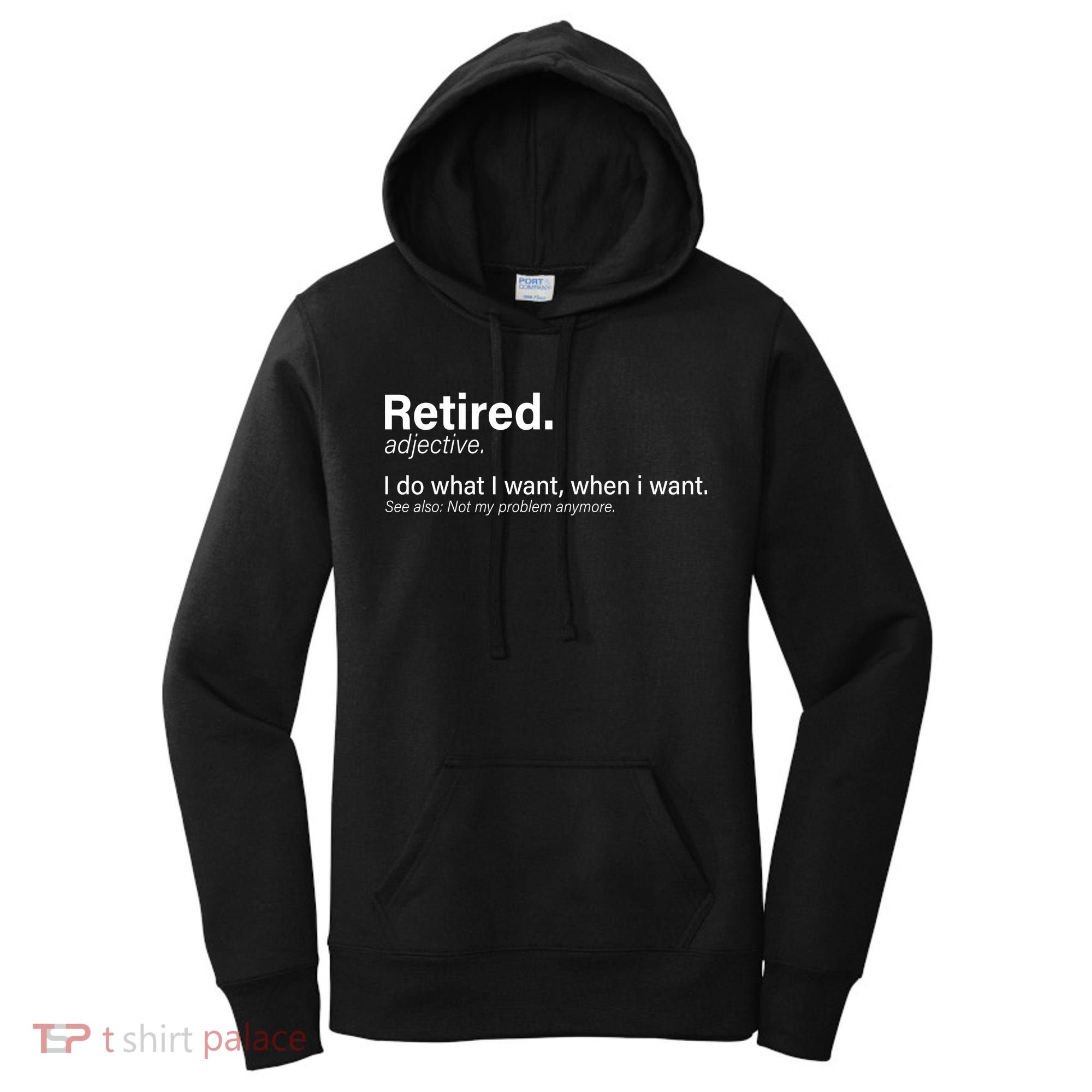 Retired Definition Women's Hoodie