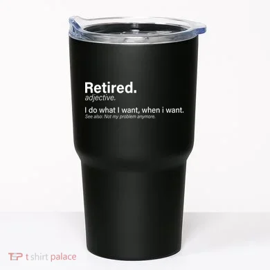 Retired Definition Tumbler