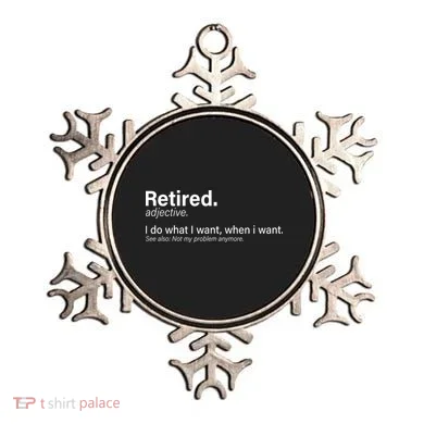 Retired Definition Ornament