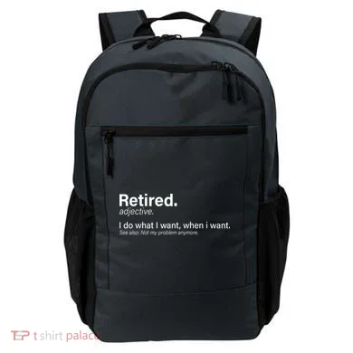 Retired Definition Backpack