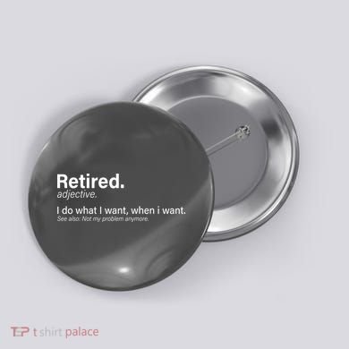 Retired Definition Button