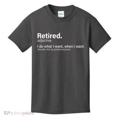 Retired Definition Kids T-Shirt