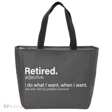Retired Definition Tote Bag