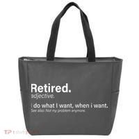 Retired Definition Tote Bag thumb 0