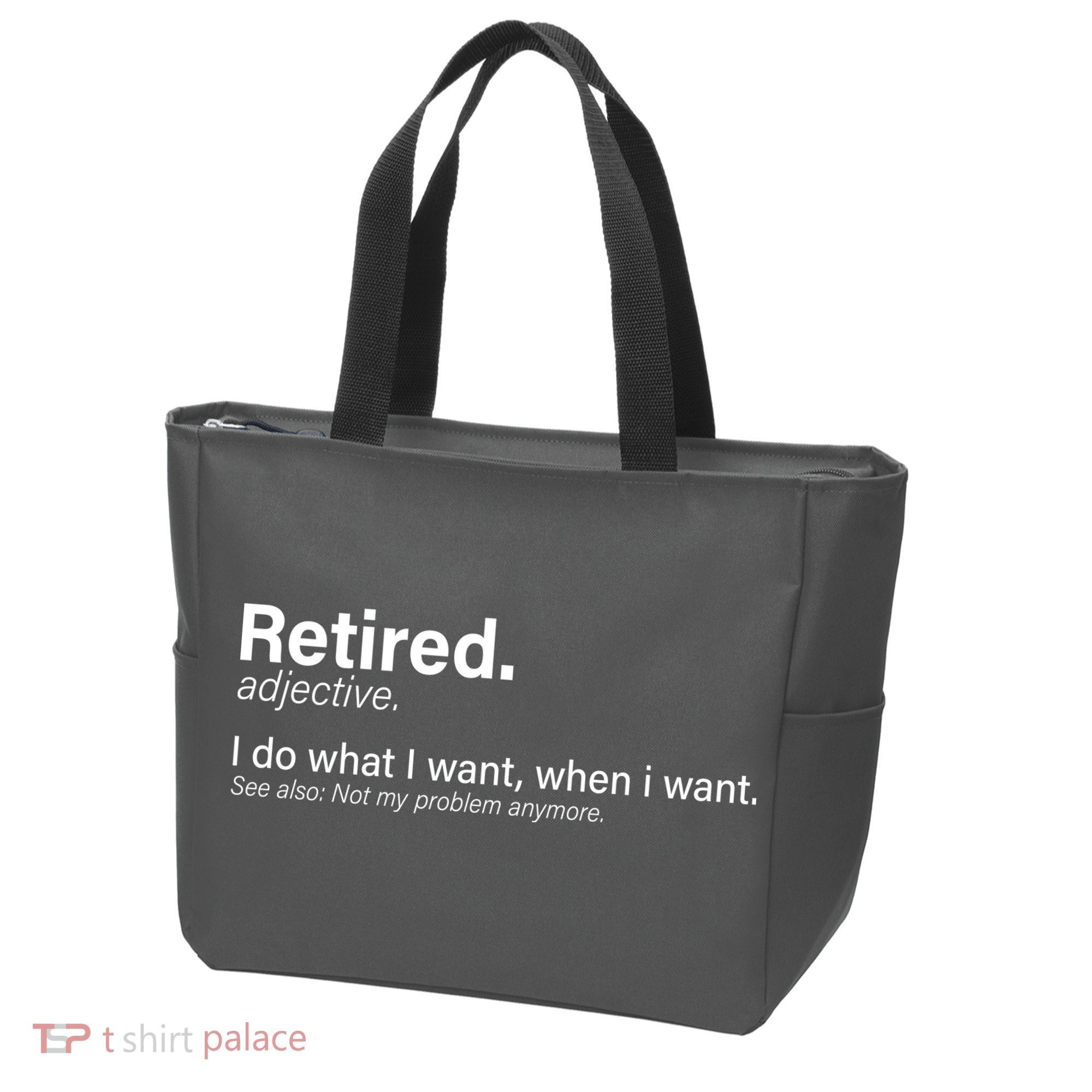 Retired Definition Tote Bag