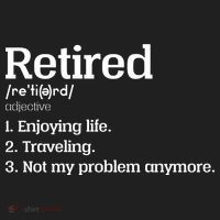 Retired Definition Funny Tumbler thumb 3