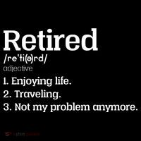 Retired Definition Funny Ornament thumb 1
