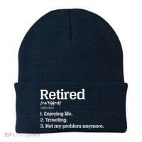 Retired Definition Funny Beanie thumb 0