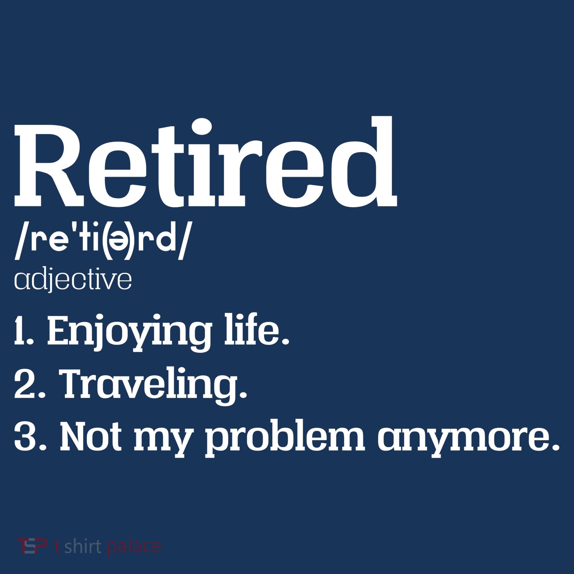 Retired Definition Funny Women's Tank Top