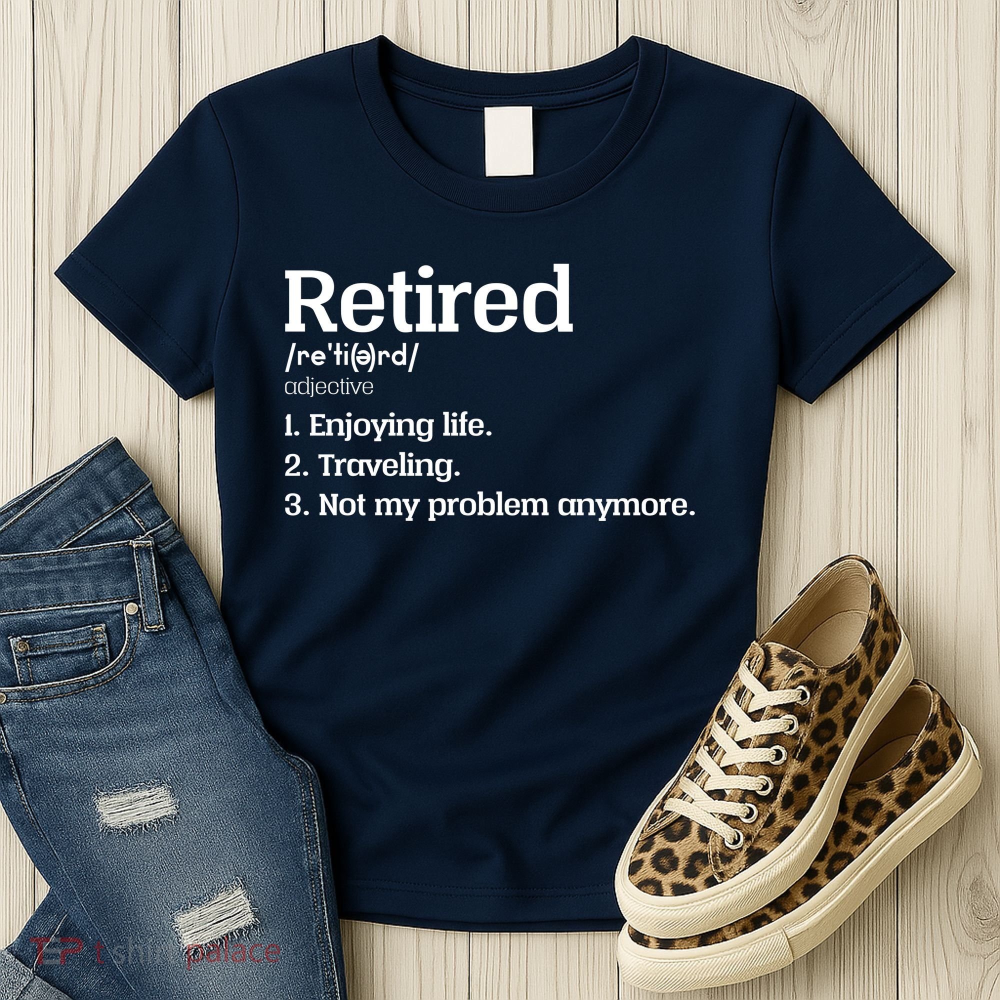 Retired Definition Funny Women's T-Shirt