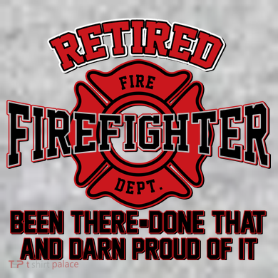Retired Firefighter Been There Done That The Baniff Cuffed Pom Beanie