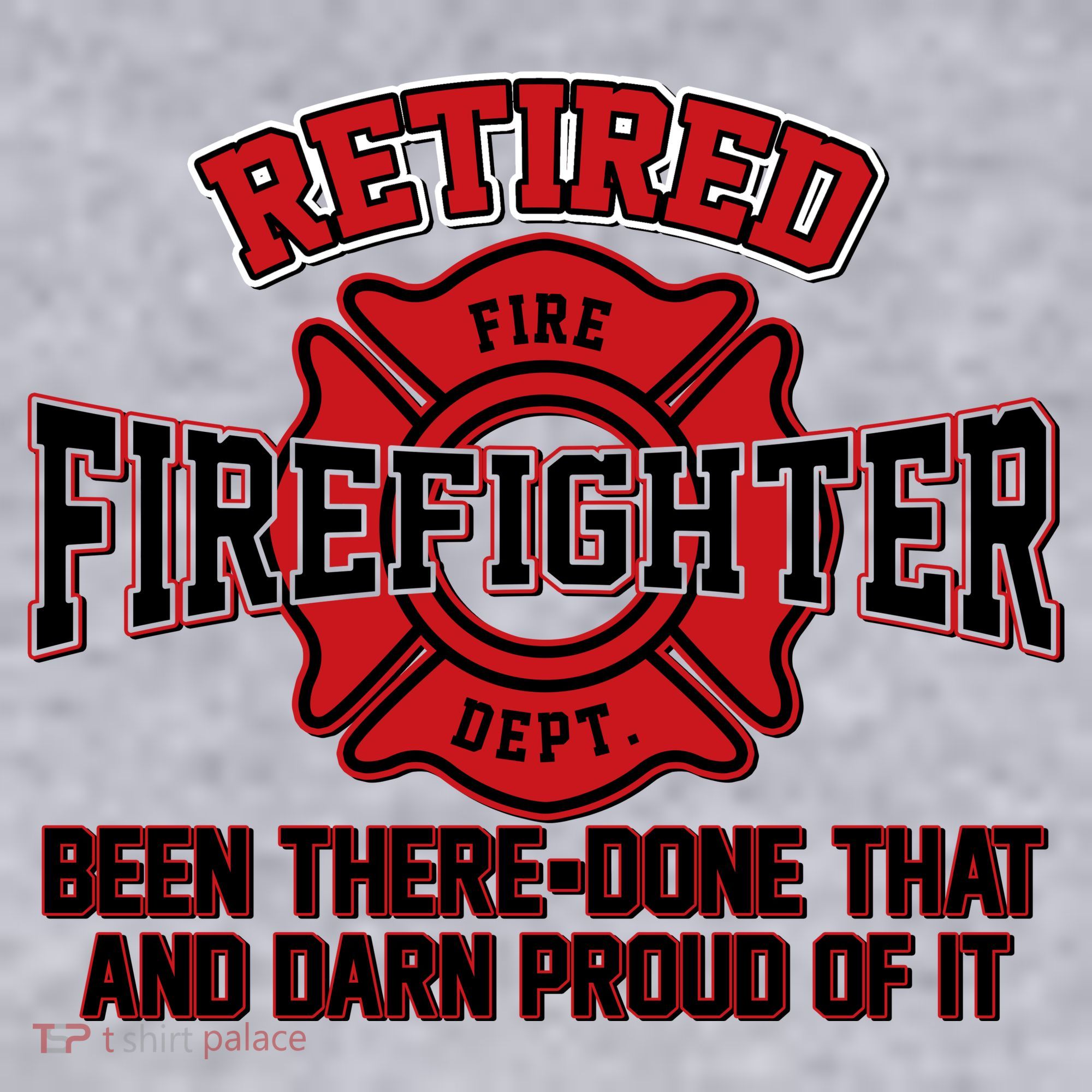Retired Firefighter Been There Done That Women's Racerback Cropped Tank