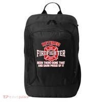 Retired Firefighter Been There Done That City Backpack thumb 0