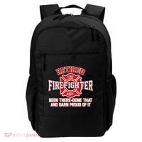 Retired Firefighter Been There Done That Backpack thumb 0