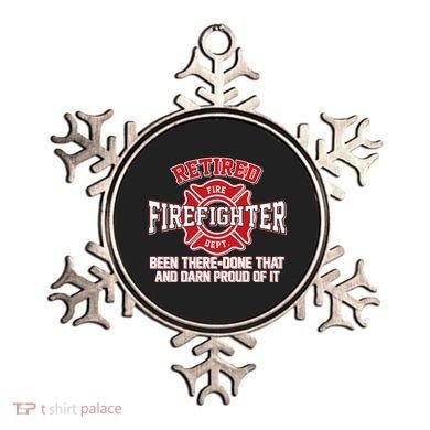 Retired Firefighter Been There Done That Ornament