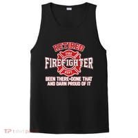 Retired Firefighter Been There Done That PosiCharge Competitor Tank thumb 0