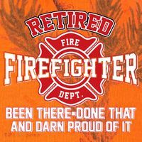 Retired Firefighter Been There Done That Kati Licensed 12" Camo Cuffed Beanie thumb 2