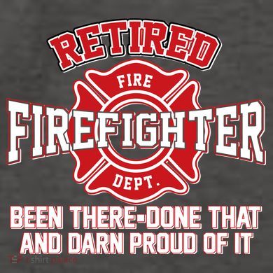 Retired Firefighter Been There Done That Vector Backpack