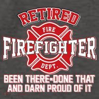 Retired Firefighter Been There Done That Vector Backpack thumb 2