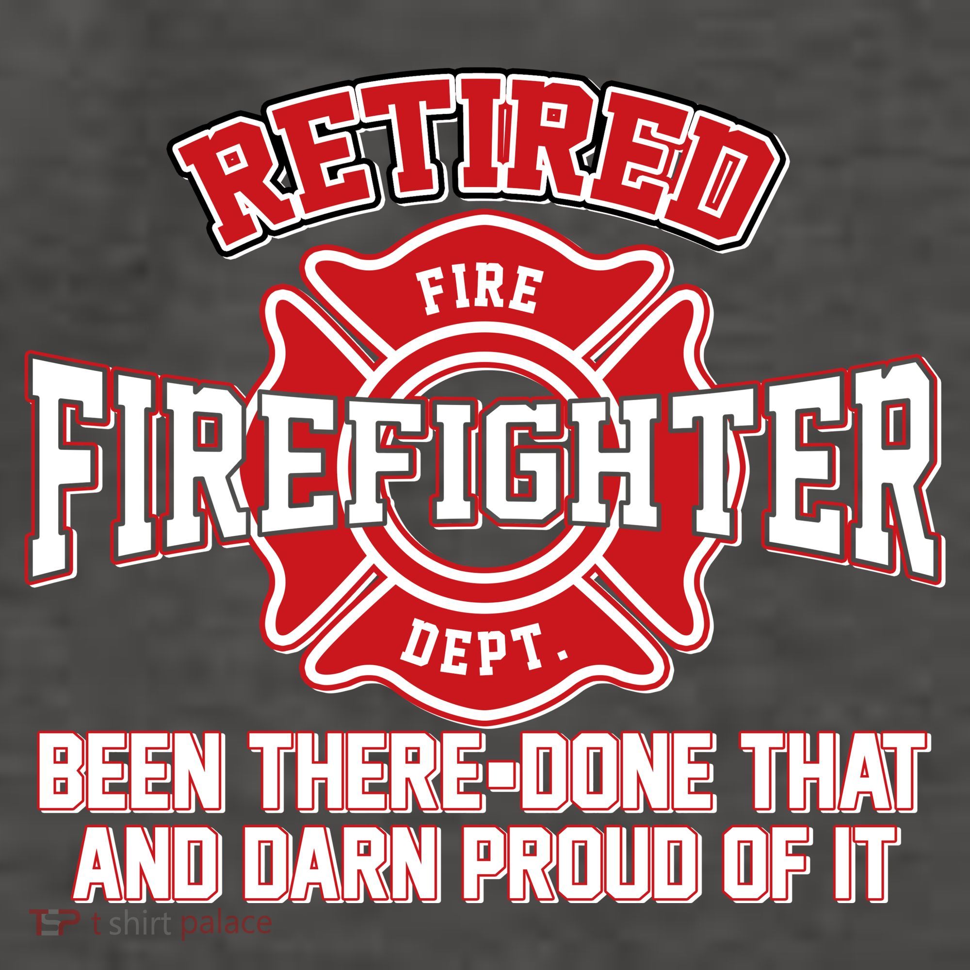 Retired Firefighter Been There Done That Vector Backpack