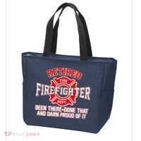 Retired Firefighter Been There Done That Tote Bag thumb 3